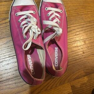 Converse Women's Pink Canvas Sneakers